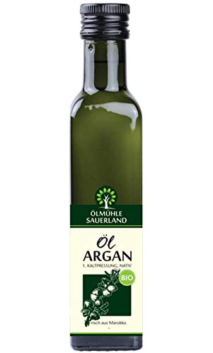 ÖLMÜHLE SAUERLAND - Arganöl kaltgepresst Bio (250 ml) von Ölmühle Sauerland