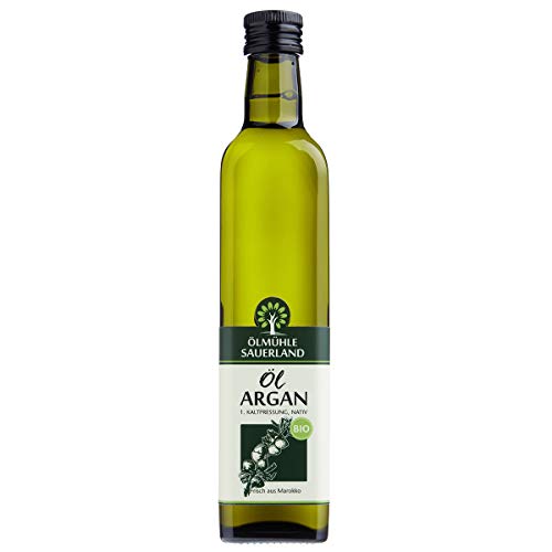 ÖLMÜHLE SAUERLAND - Arganöl kaltgepresst Bio (500 ml) von Ölmühle Sauerland