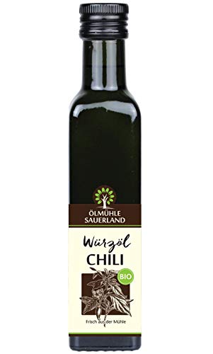 ÖLMÜHLE SAUERLAND - Chili Rapswürzöl BIO (250 ml) von Ölmühle Sauerland