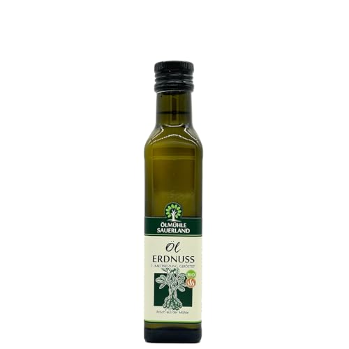 ÖLMÜHLE SAUERLAND Erdnussöl, geröstet, kaltgepresst (250 ml) von Ölmühle Sauerland