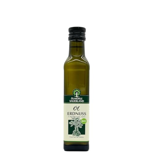 ÖLMÜHLE SAUERLAND Erdnussöl kaltgepresst nativ (250 ml) von Ölmühle Sauerland