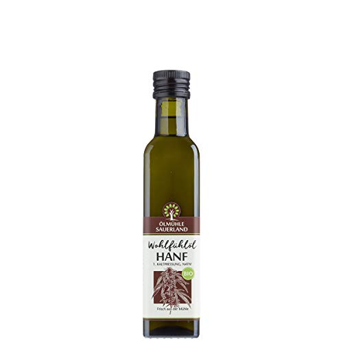 ÖLMÜHLE SAUERLAND - Hanföl BIO nativ kaltgepresst (250 ml) von Ölmühle Sauerland