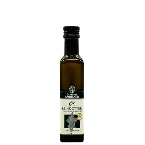 ÖLMÜHLE SAUERLAND Leindotteröl geröstet, kaltgepresst (250 ml) von Ölmühle Sauerland