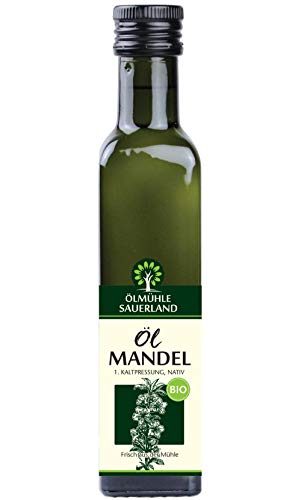 ÖLMÜHLE-SAUERLAND - Mandelöl BIO kaltgepresst nativ (250 ml) von Ölmühle Sauerland