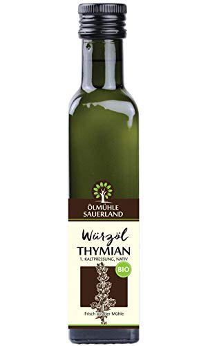 ÖLMÜHLE SAUERLAND - Thymian Rapswürzöl BIO (250 ml) von Ölmühle Sauerland