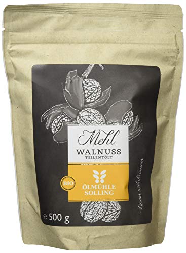 Ölmühle Solling Walnussmehl - EG Bio, 1er Pack (1 x 500 g) von Ölmühle Solling