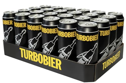 TurboBier, Vollbier, 5,2% Vol., Füllmenge: 0,5 l, 24er Pack Turbo Bier, Marco Pogo von Öriginal