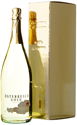 Österreich Gold - mit 23 Karat Blattgold Magnum mit Geschenkverpackung (1 x 1.5 l) von Österreich Gold