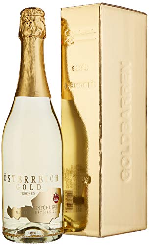 Österreich Gold - mit 23 Karat Blattgold mit Geschenkverpackung (1 x 0.75 l) von Österreich Gold