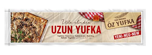 Uzun Yufka Teigblätter - Öz Yufka 400g von Öz Yufka