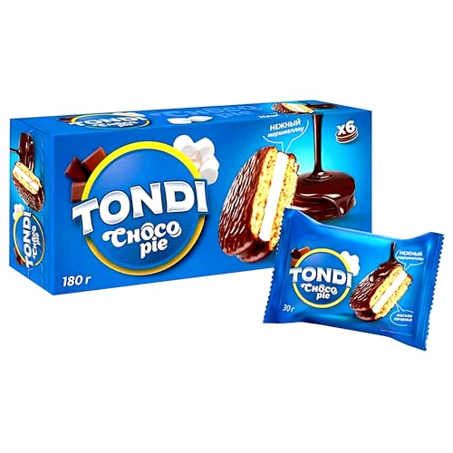 Tondi Kekse Choco Pie Original 6er Pack (6 x 30g) von OFMARKT