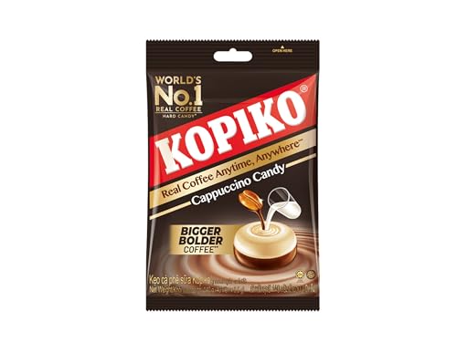 KOPIKO Kaffee Bonbons Cappuccino - Authentischer Kaffeegenuss - OG ASIA - 175g Beutel von OG ASIA