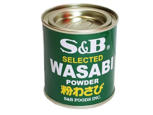 S&B Wasabi Pulver - Japanisches Wasabi Pulver - Natürlich & Ohne Zusätze - OG ASIA (1er, 30, gramm) von OG ASIA