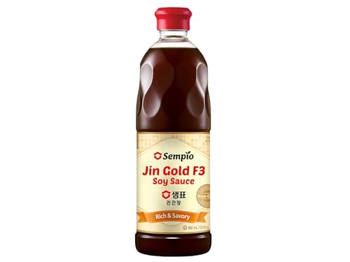 SEMPIO F3 Gold Sojasauce - Dunkle Sojasauce - Natürlich ohne Gentechnik - OG ASIA - 860ml von OG ASIA