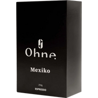 OHNE Mexiko Espresso 250g / Espressokocher/Mokkakanne von OHNE