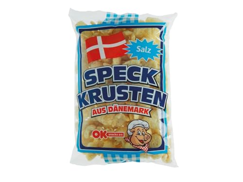 8 x OK - Speckkrusten aus Dänemark Chips 150g (salz) - Goodie von Flensburger Handel von OK Snacks