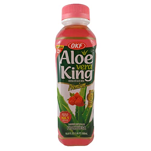 Aloe Vera King Getränk Himbeere 500ml inkl. 0,25€ Einwegpfand von OKF