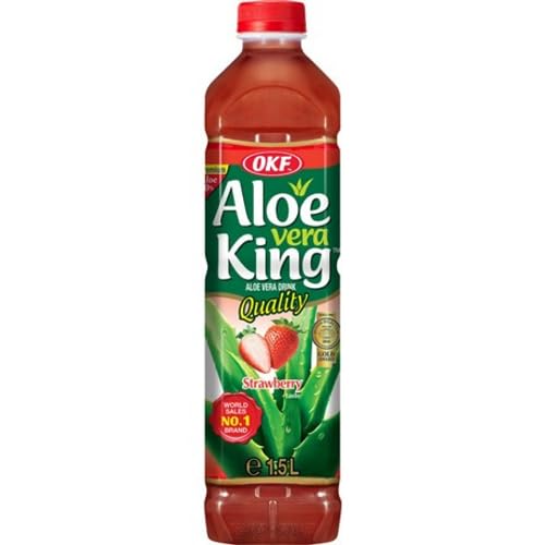 OKF - Aloe Vera Getränk Erdbeere - 1 X 1.5 Litre von OKF