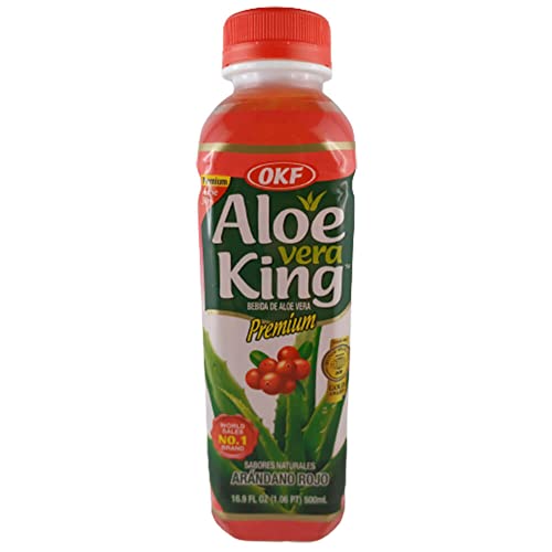 rumarkt Aloe Vera King Getränk Moosbeere 500ml inkl. 0,25 Einwegpfand von OKF