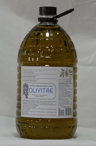 OLIVITAE. Extra natives Olivenöl 5 Liter. Traditionelle Landwirtschaft, intensiver Geschmack. Toledo, Spanien. von OLIVITAE