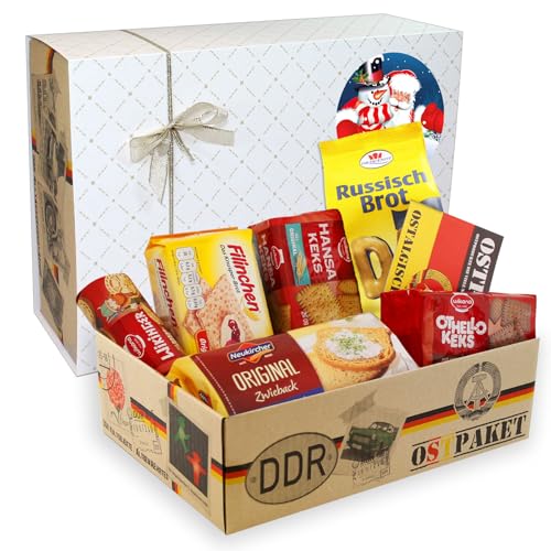 Ostpaket Ostalgie DDR Süßwaren Kekspaket Weihnachten von OLShop AG