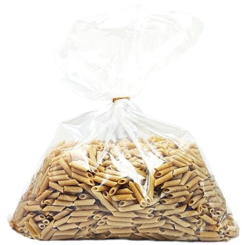 Oltresole, Italienische Bio-Vollkorn-Reis-Pasta, Penne Format 4 Kg, Pasta mit 100% Bio-Vollkorn-Reismehl aus italienischem Bio-Anbau, glutenfrei, Convenience-Größe von OLTRESOLE