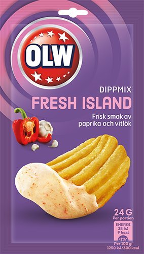OLW Dipmix Fresh Island, 24g von OLW