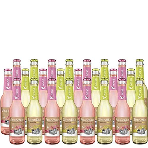 Weinschorle Strandgut rosé und weiß (24 x 0.275 l) von ONLYU