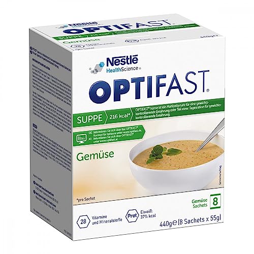 Optifast Suppe Gemüse Pulver 8X55 g von OPTIFAST