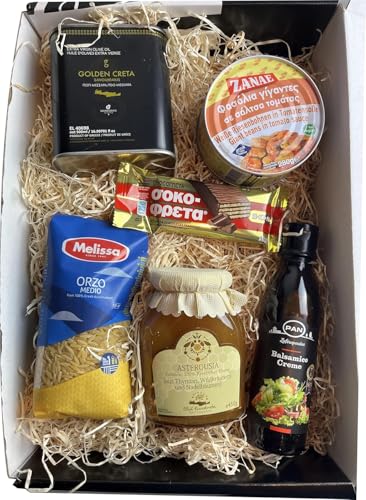 Kreta Öl Box OREA-Feinkost.de - Geschenk Box, Präsentkorb + Grußkarte von OREA Feinkost