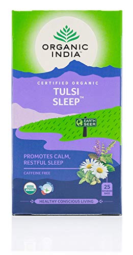 Organic India Tulsi Sleep Tea Bags, 25 Tea Bags von ORGANIC INDIA