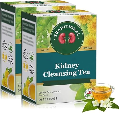 Traditional Healthy Organic Kidney Cleansing Tea | Healthy Organic Kidney Cleansing Tea, Herbal Kidney Cleansing Tea, CertifiCure Kidney Organic Tea, China Kidney Cleanse Tea, 20 Bags/Box (2Box) von OWSEN