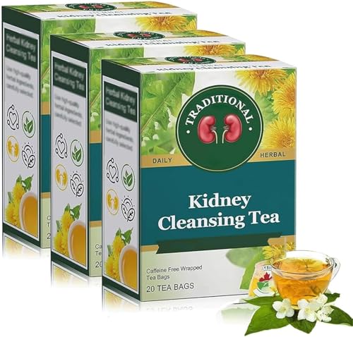 Traditional Healthy Organic Kidney Cleansing Tea | Healthy Organic Kidney Cleansing Tea, Herbal Kidney Cleansing Tea, CertifiCure Kidney Organic Tea, China Kidney Cleanse Tea, 20 Bags/Box (3Box) von OWSEN