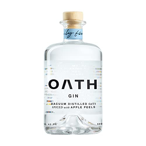 Oath GIN | New Western Style Gin hergestellt in Finnland mit finnischem Hafer und australischen Äpfeln | Von den Profisportlern Valtteri Bottas und Tiffany Cromwell | 1 x 50cl | 42,7% vol von O/\TH