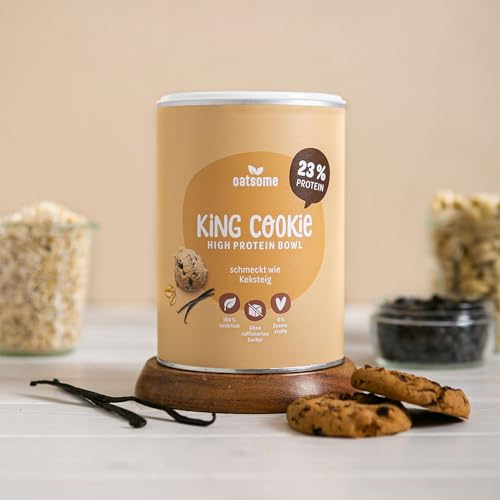 OATSOME® King Cookie | Smoothie Bowl schmeckt wie Keksteig 400g von Oatsome