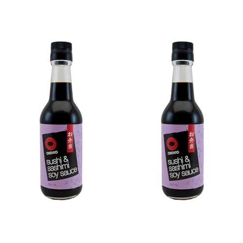 Obento Sushi & Sashimi Soja Sauce, 250 ml (Packung mit 2) von Obento