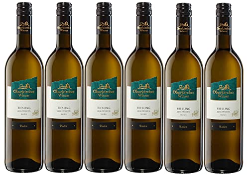 Oberkircher Winzer Collection Oberkirch Riesling QW trocken (6 x 0,75L) von Oberkircher Winzer