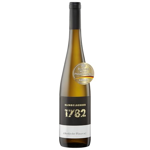 Oberkircher Winzer Riesling Spätlese trocken Klingelberger 1782 Riesling Spätlese trocken - COLLECTION OBERKIRCH EXKLUSIV - eleganter Weißwein trocken in limitierter Auflage aus (1 x 0,75l) von Oberkircher Winzer