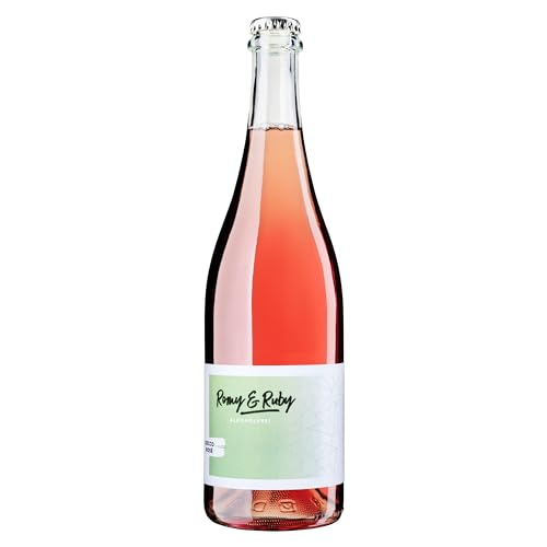 Oberrotweiler ROMY & RUBY Secco Rosé alkoholfrei - alkoholfreier Schaum-Wein mit zugesetzter Kohlensäure, frisch & fruchtig - ideale Prosecco und Sekt Alternative oder als Geschenk (1 x 0,75l) von Oberrotweiler Winzerverein eG