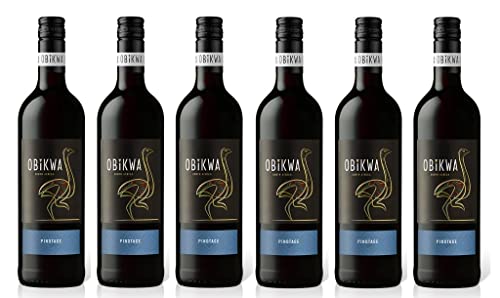 6x 0,75l - Obikwa - Pinotage - Western Cape W.O. - Südafrika - Rotwein trocken von Obikwa