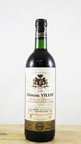 Wein Jahrgang 1988 Château Villot Flasche von OccasionVin