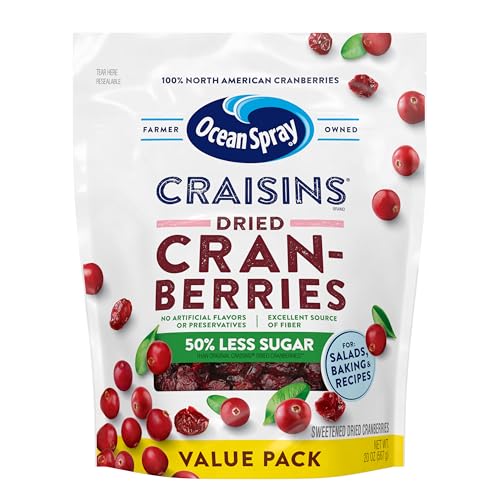 In-Ear Ohrhörer Craisins Fruit Clusters Snack, 236 ml Ocean Spray Craisins Getrocknete Cranberries, von Ocean Spray