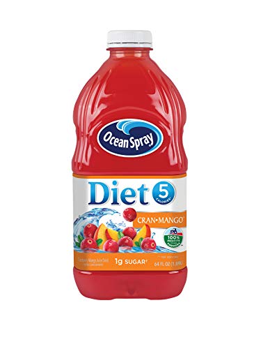 Ocean Spray Diet Cran-Mango Juice Drink, 1,8 l Flasche von Ocean Spray