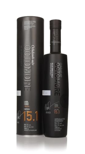 Octomore EDITION: 15.1 Super Heavily Peated Islay Single Malt 59,1% Vol. 0,7l in Tinbox von Octomore