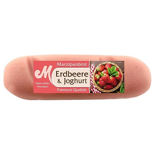 Odenwälder Marzipan Brot Erdbeer Joghurt köstliches Edelmarzipan 95g von Odenwälder Marzipan