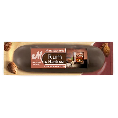 Odenwälder Marzipan Brot Rum und Zartbitter Schokolade 100g von Odenwälder Marzipan