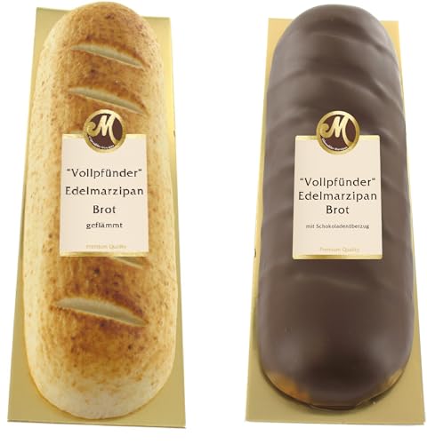 Odenwälder Marzipan Brot Vollpfünder geflämmt 500g von Odenwälder Marzipan