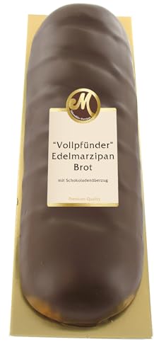 Odenwälder Marzipan Brot Vollpfünder geflämmt mit Zartbitter Schokolade 500g von Odenwälder Marzipan