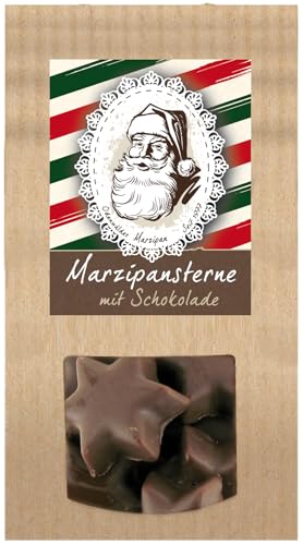 Odenwälder Marzipan Marzipansterne mit Schokolade und weihnachtlich gewürzt 200g von Odenwälder Marzipan