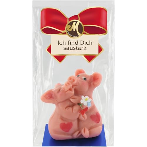 Odenwalder Marzipankonditorei Küssende Schweine im Beutel von Odenwälder Marzipan